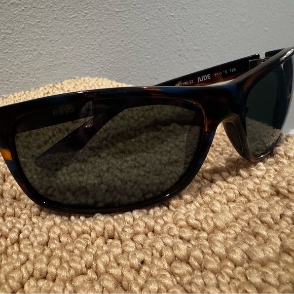 REVO Tortoise Shell blue Sunglasses - Picture 3 of 5